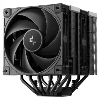 Arrefecedor de ar DeepCool AK620 G2, ventoinha de 120 mm, compatível com LGA1700/1200/115x e AM4/AM5, preto, 144×127×159 mm