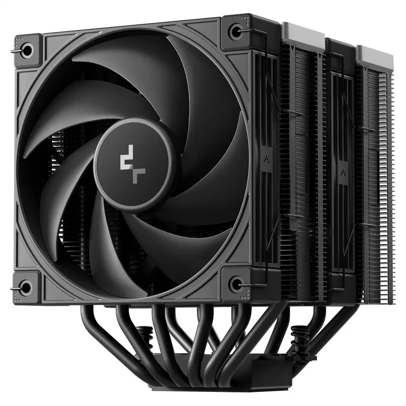Arrefecedor de ar DeepCool AK620 G2, ventoinha de 120 mm, compatível com LGA1700/1200/115x e AM4/AM5, preto, 144×127×159 mm