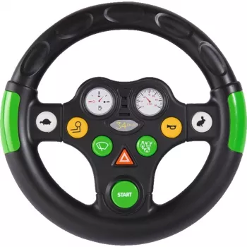 Acessório de roda sonora para veículos de passeio Simba-Dickie BIG 800056488 — preto/verde, para crianças de 3–7 anos, 450 g