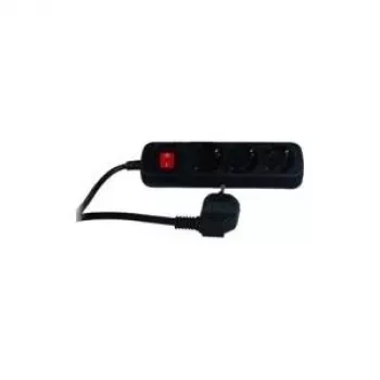 Proteção contra sobretensão REV 512371555 Preto 3 tomadas AC 250 V
