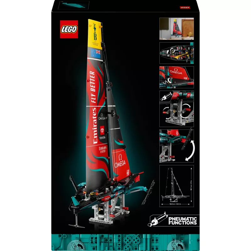 LEGO TECHNIC 42174 Emirates Team New Zealand AC75 Iate