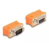 Adaptador DeLOCK D-Sub 9 CAN-Bus resistência 120 Ohm laranja