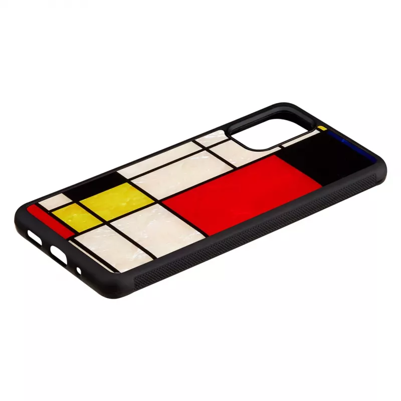 Capa de proteção iKins para Samsung Galaxy S20+ – design impresso preto