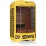 Caixa Mini Tower THERMALTAKE The Tower 250 Butter Caramel — microATX/Mini-ITX, suporte ATX, caixa compacta