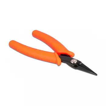 Alicate de bico comprido DeLOCK 90544 laranja 14,2 cm