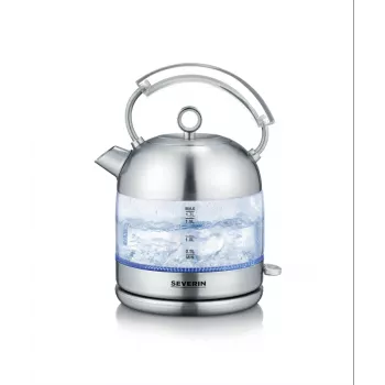 Chaleira elétrica Severin 1,7 L 2400 W aço inoxidável