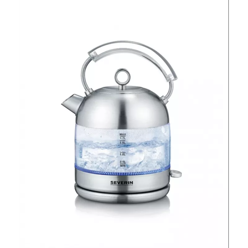 Chaleira elétrica Severin 1,7 L 2400 W aço inoxidável