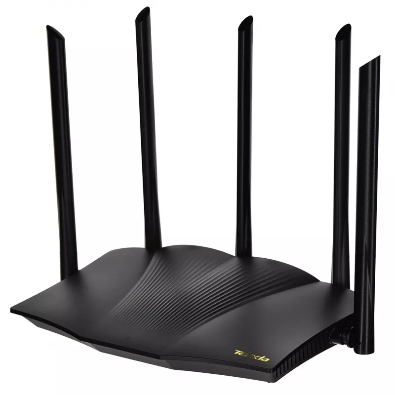 Router sem fios Tenda TX12 PRO Fast Ethernet dualband (2,4 GHz / 5 GHz) preto