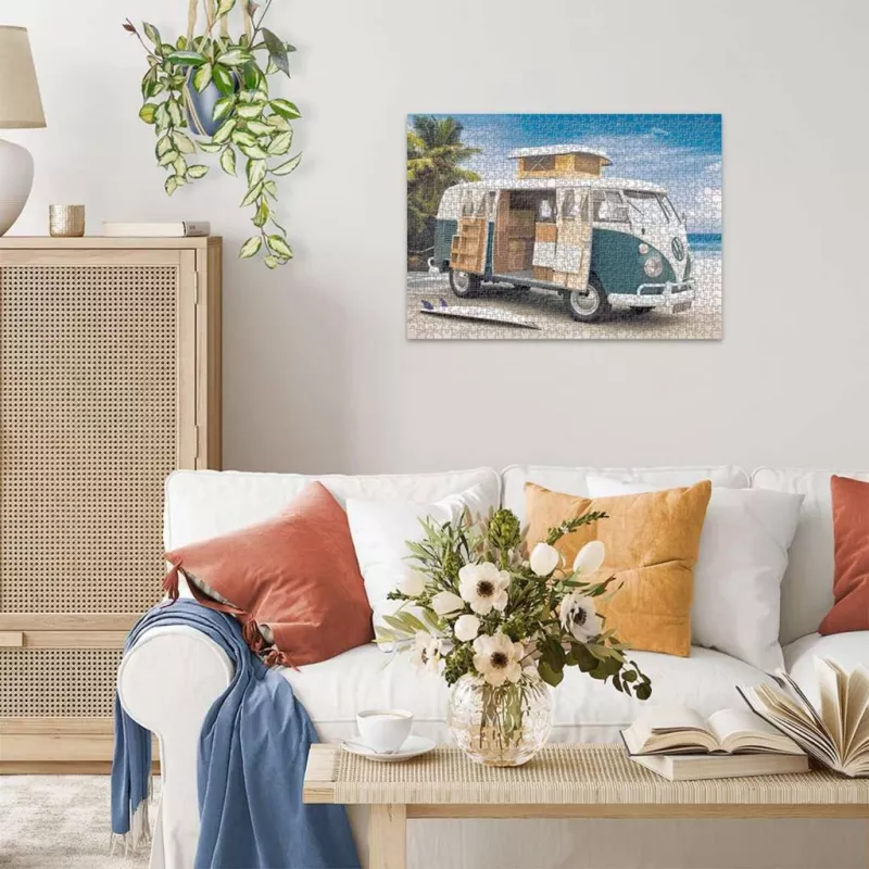 Puzzle Volkswagen T1 CamperVan (1000 peças)