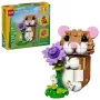 LEGO CREATOR 3 EM 1 31376 Hamster Fofo com Flor