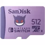 Cartão de memória SanDisk - Flash - 512 GB - Classe de vídeo V30 / UHS-I U3 - microSDXC UHS-I
