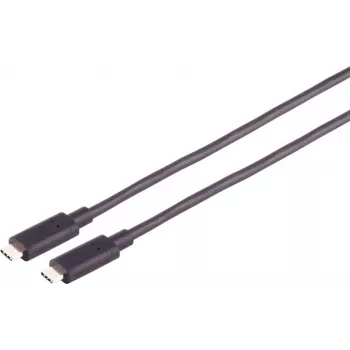 Cabo USB S/CONN 30-41075 USB 3.2 Gen 2 10 m preto