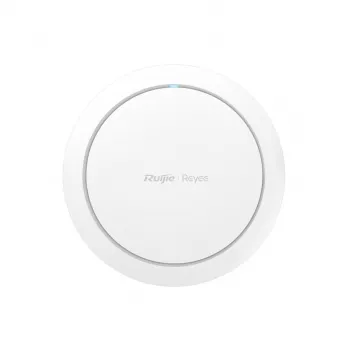 Ponto de acesso wireless RUIJIE RG-RAP2266 Wi‑Fi 6, dual-band 2,4/5 GHz, 2976 Mbit/s, 1x GbE, PoE, montagem em teto