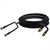 Poynting - Acessório para antena - Cabo - A-CAB-92 - 5 m cabo Twin HDF-195 Low Loss ficha SMA para conector fêmea SMA (A-CAB-092)