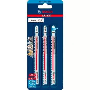 Bosch Expert 2608900560 folha de serra de recortar carboneto 3 peças