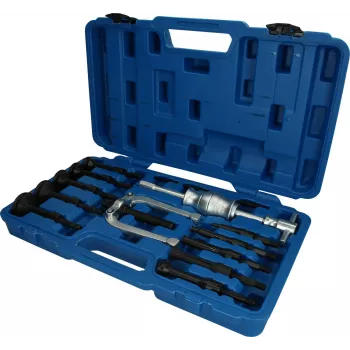 Conjunto de extratores ks tools BT631150 — conjunto de extratores de rolamentos internos com 16 peças