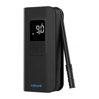 Bomba elétrica portátil Cycplus A12 — inflador sem fios para bicicletas, trotinetes e equipamento desportivo