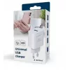 Carregador para dispositivos móveis GEMBIRD TA-UC-1A12-01 5V 2.4A 12W USB PD, 1 conector, Branco