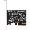 SilverStone SST-ECU07 placa adaptadora PCIe 3.0 x4 USB 3.2 Gen 2x2, 1x USB-C interno, perfil baixo