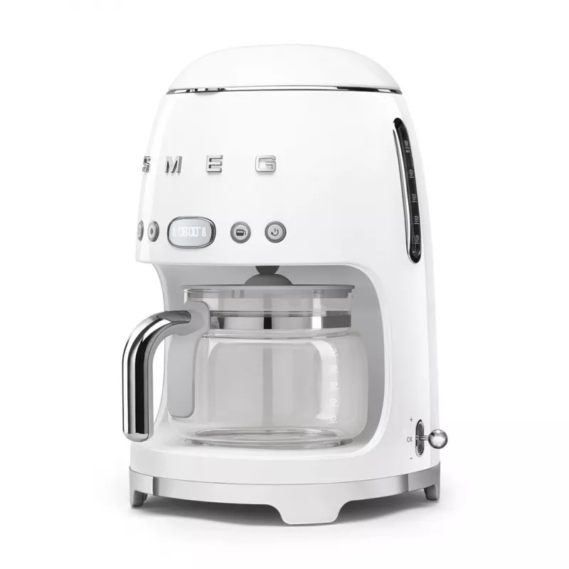Máquina de café de filtro Smeg 1,4L DCF02WHEU Branco