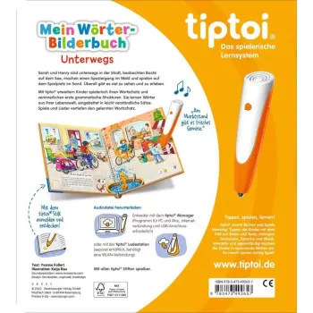 tiptoi O meu livro de imagens e palavras: Em viagem, livro didático