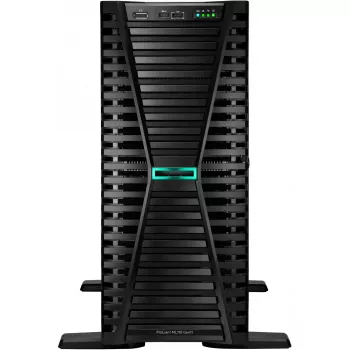 Servidor HPE ProLiant ML110 Gen11 4510 12-Core 1P 64GB-R MR408i-O 8SFF 2x480GB SSD 2x1000W RPS EU