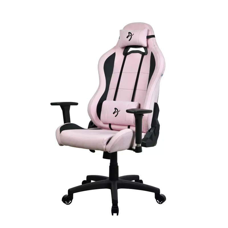 Arozzi | material da estrutura: metal; base com rodas: nylon; enchimento: Supersoft | Arozzi | cadeira gaming | Torretta SuperSoft | rosa