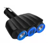Vakoss TP-3268K 2xUSB adaptador para isqueiro
