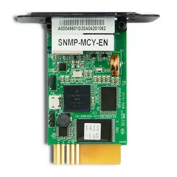Módulo SNMP QOLTEC 50389 para fonte de alimentação ininterrupta