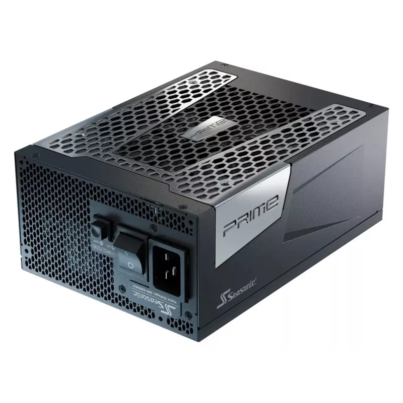Fonte de alimentação Seasonic Prime PX-2200, 80 PLUS Platinum, totalmente modular, ATX 3.1, PCIe 5.1 - 2.200 Watt