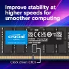 Memória para portátil DDR5 CSODIMM 24 GB (1×24 GB)/6400 CL52