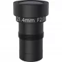 Acessório de objetiva para câmaras de segurança AXIS 03141-001 — distância focal 21,4 mm, ângulo de visão horizontal 19,9°, preto, pack de 4