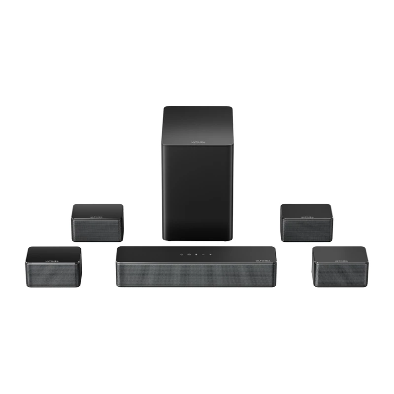 Barra de som Ultimea Poseidon D70 — sistema de cinema em casa compacto, modelo UC00Q