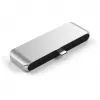 Hub Satechi Aluminum USB-C para iPad Pro prateado