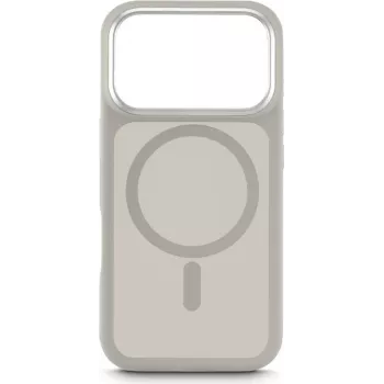 Capa híbrida White Diamonds para iPhone 17 Pro — cor areia, capa híbrida protetora