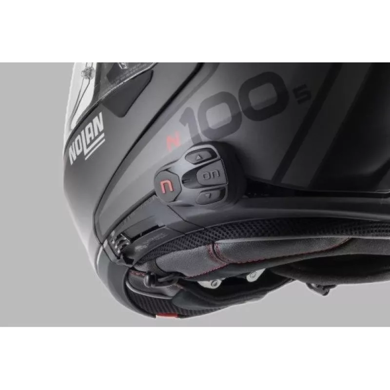 Nolan N-Com B902L R intercomunicador para mota, 1 un., preto