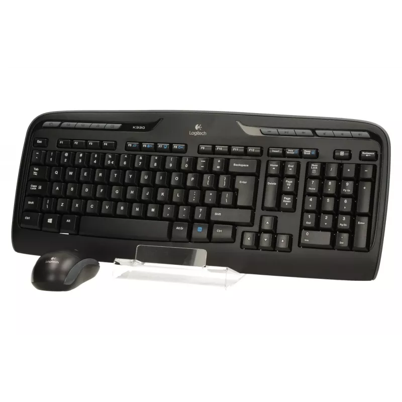 Teclado sem fios Logitech MK330 US preto