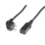 Cabo de alimentação Bachmann 352.174 Preto 2 m Conector fêmea C19