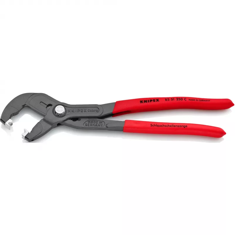 Knipex 85 51 250 C alicate para abraçadeiras de mola, 250 mm