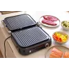 Grelhador de contacto SEVINI Pro, KG 2395 (prateado/preto, 1.800 Watt)