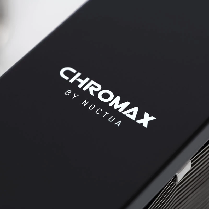 Noctua NA-HC8 chromax.Preto Cobertura do dissipador
