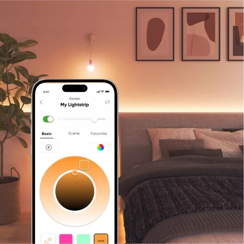 Nanoleaf Essentials Light Strips Extensão 2 metros | 23 W | RGBCW | Bluetooth, Thread | 2700 - 6500 K