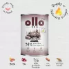 Ollo Plus Colagénio Javali 400g Lata de comida para cães