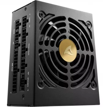 Fonte de alimentação 1000W Sharkoon Rebel P20 SFX 1000W (preto, 1x conector 12-Pin High Power, 2x PCIe, gestão de cabos, 1000 Watt)