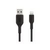 CABO USB BELKIN PVC USB-A - LIGHTNING, 1M, PRETO