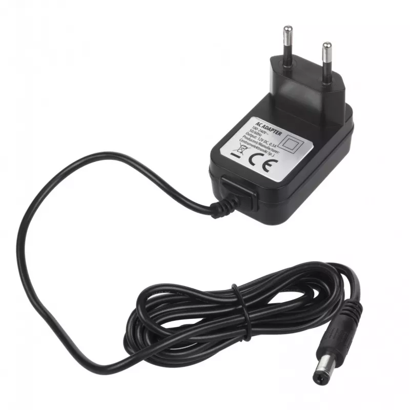 Candeeiro de mesa LED MACLEAN MCE614B — regulável, braço dobrável ajustável, 9W, 3000K/4500K/6500K, preto