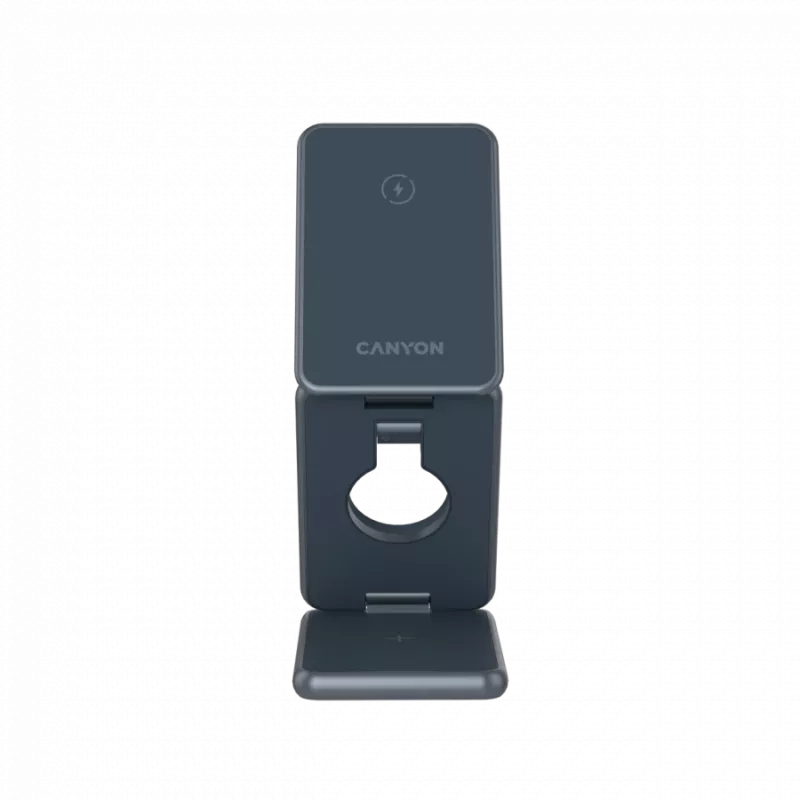 Carregador sem fios dobrável CANYON OnCharge 309 15W 3em1 metal