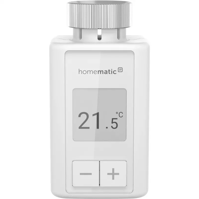 eQ-3 AG Homematic IP HmIP-eTRV-F, Termostato digital, Ambiente, RF, 869,4 MHz, Branco, M30 x 1,5