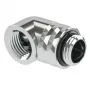 Adaptador Barrow TDWT90-V2.5 S — rotativo G1/4 polegadas rosca macho para G1/4 polegadas rosca fêmea, prateado