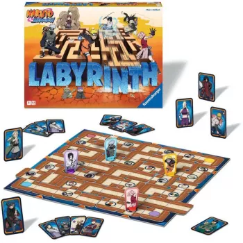 Naruto Shippuden Labirinto, jogo de tabuleiro